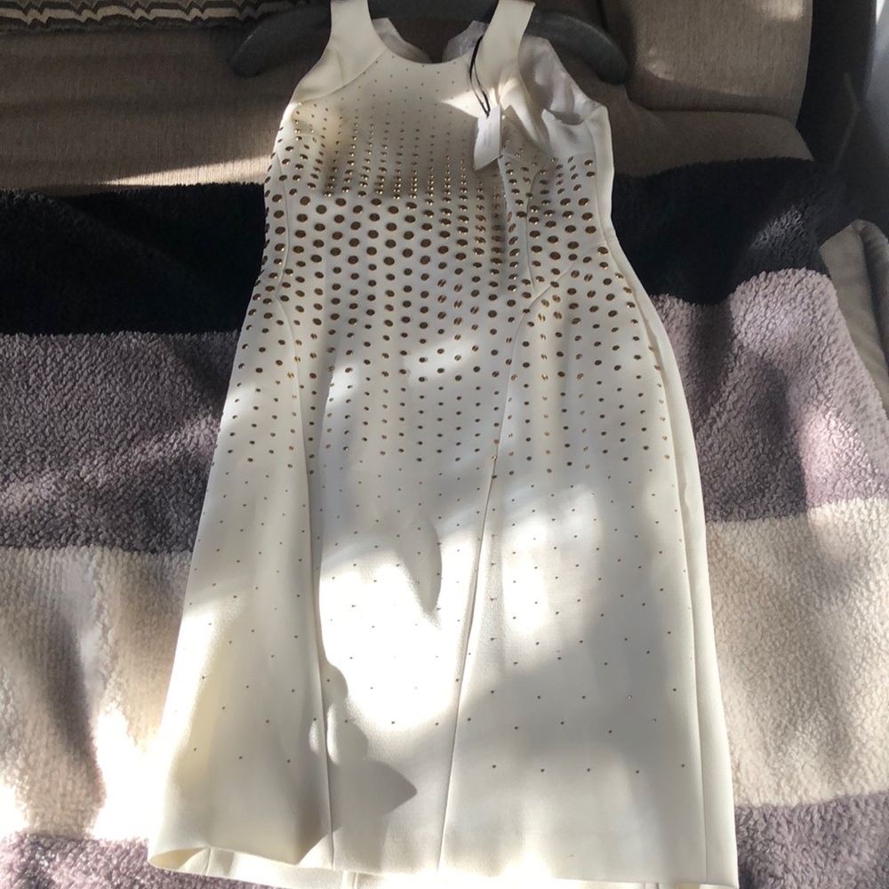 Beautiful off white dress Versace collection